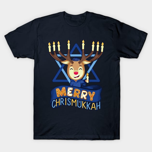 Merry Chrismukkah T-Shirt by GiveMeThatPencil